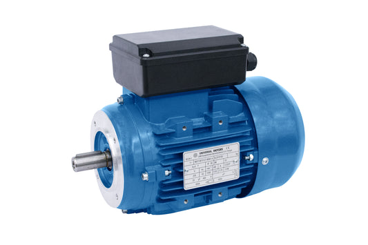Single phase electric motor