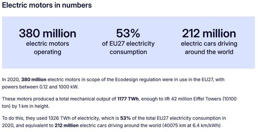 What Are The Efficiency Ratings Of Electric Motors?