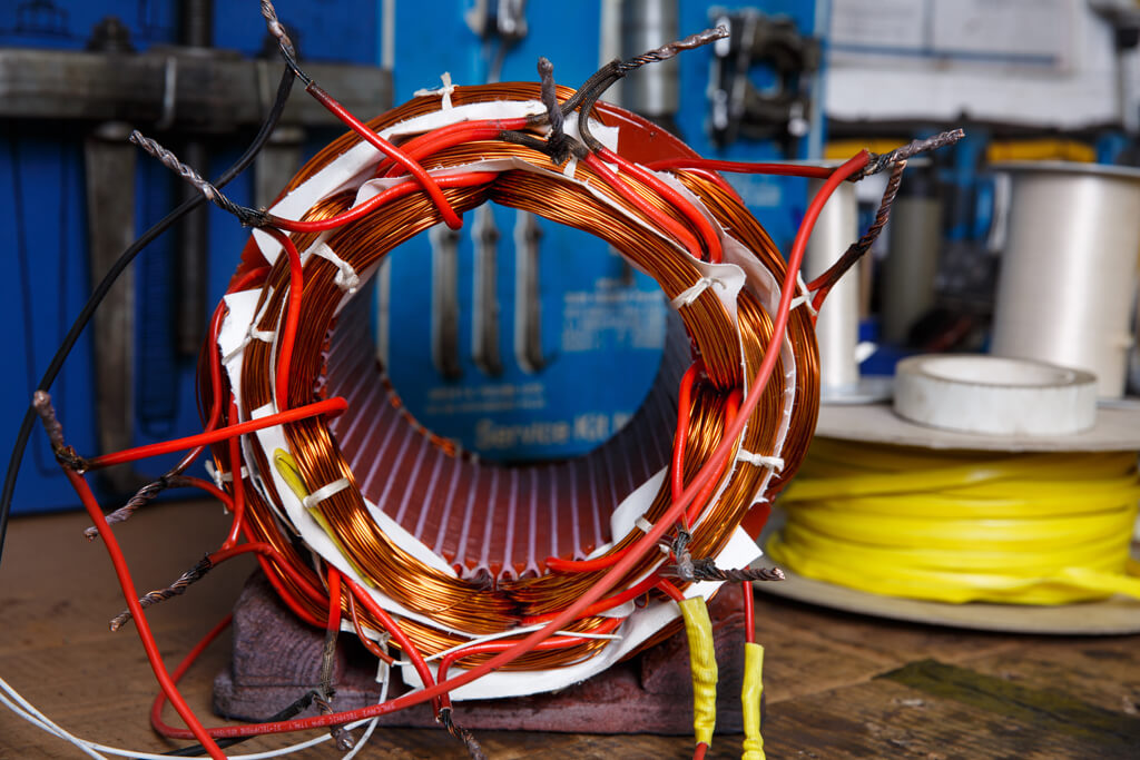 35 years of electric motor rewinding, repair and maintenance